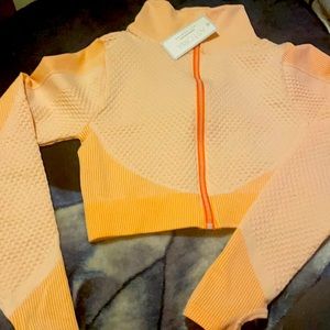 **NEVER BEEN WORN** CORAL, Astoria athletic jacket